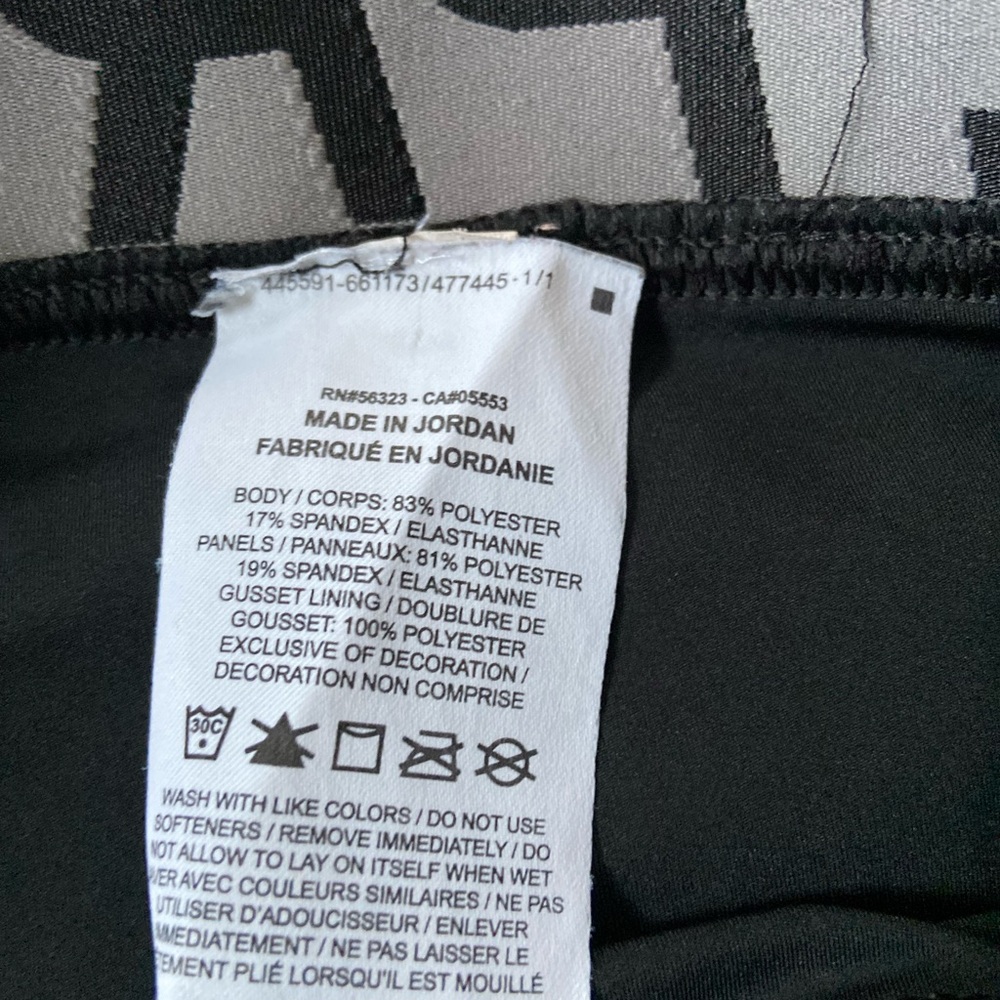 Nike Black Training Leggings View 5